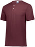 Augusta Sportswear Two-Button Baseball Jersey (580), Color 'Maroon'